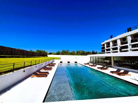 Departamento en venta, 3 ambientes en Vivant Tortugas Norte, con vista abierta y jardín