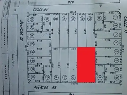 Terreno en Venta 12,99  mts Frente