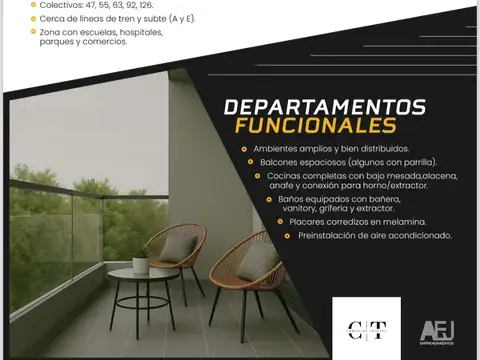 Departamento en Venta de Monoambiente