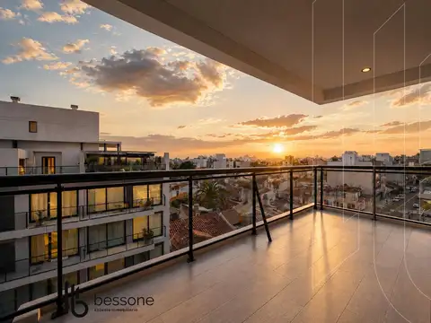 Departamento en Chauvin con terraza propia cochera y baulera
