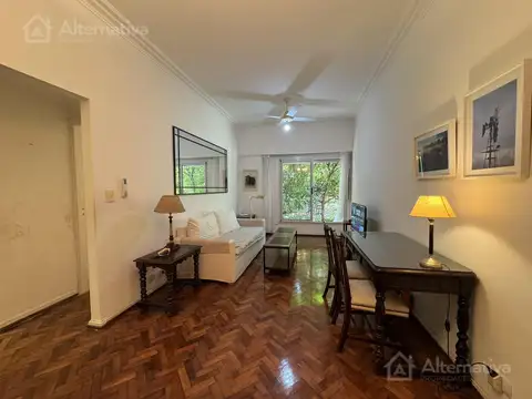 Departamento Alquiler Temporario Mensual Amoblado Recoleta  2 Amb.