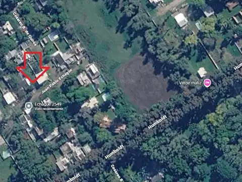 Terreno en Venta 10  mts Frente