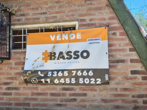 Terreno en Venta 45  mts Fondo