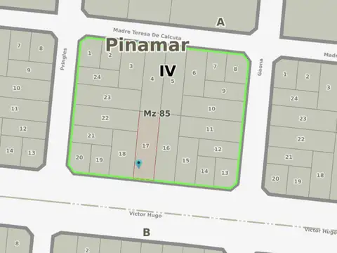 Lote Comercial Multifamiliar en Ostende. Pinamar.