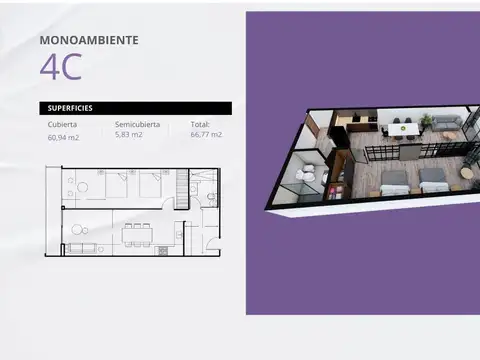 Departamento en Venta 1 año