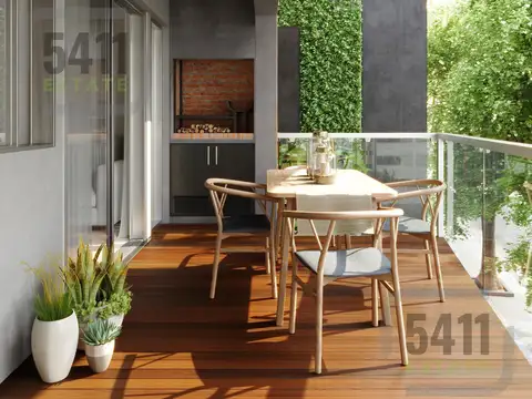 Venta Depto 4 amb balcon Frente parrilla y cochera en Caballito
