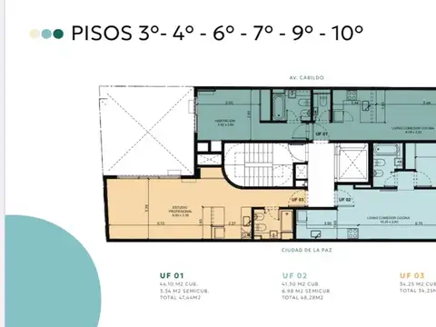 Departamento en Venta de 1 dormitorio