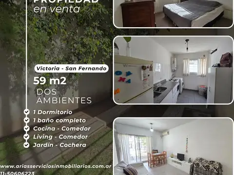 Departamento en Venta - PB- en Victroria San Fernando