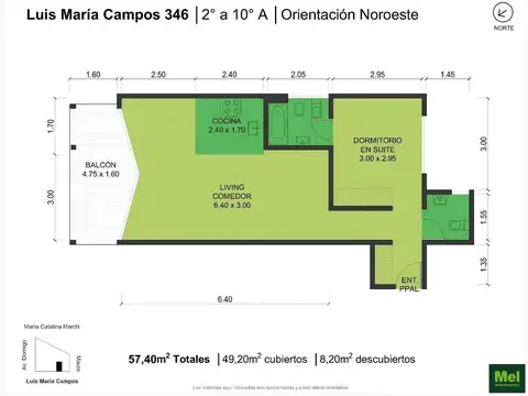 Avenida Luis María Campos 300