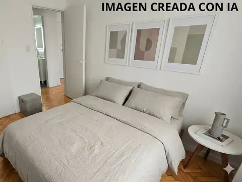 Departamento 2 ambientes con 1 baño