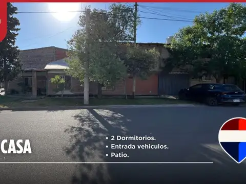 EN ALQUILER Casa de 2 dormitorios con patio