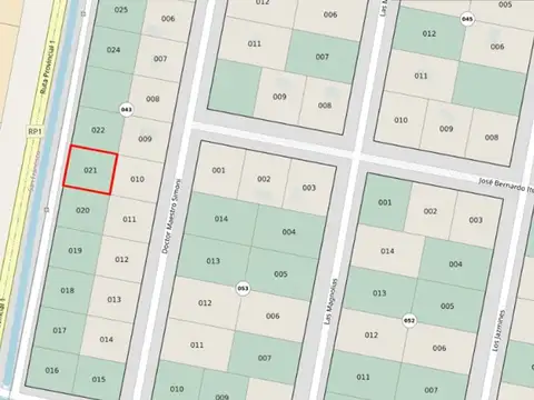 Terreno en Venta en San Francisco, USD 75.000