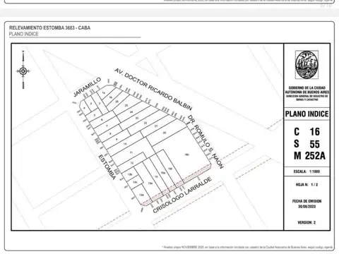 Terreno en Venta en Saavedra, USD 395.000