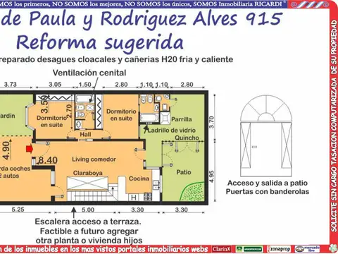 Casa en Venta de 2 dormitorios