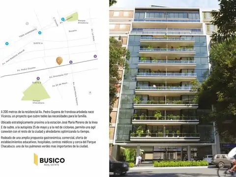 Departamento En Caballito 3 Amb A Estrenar - Full Amenities