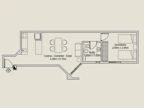 Departamento en Venta al Norte