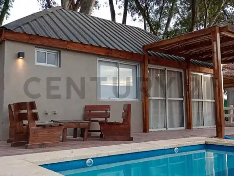 VENTA DE CASA AMOBLADA EN BARRIO HARAS EL TERRAPLÉN, GENERAL RODRIGUEZ