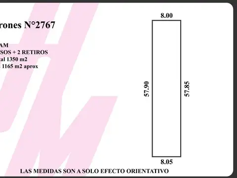 Terreno en Venta en Villa Santa Rita, USD 300.000