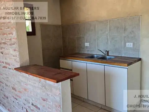 Departamento 3 ambientes con 1 baño