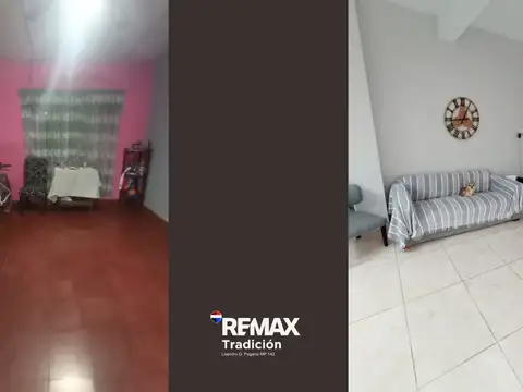 Casa 6 ambientes con 2 baños