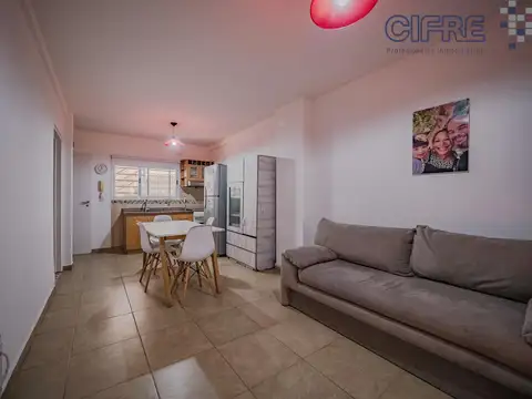 Depto Tipo Casa 2 ambientes con 1 baño