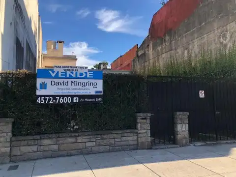 Terreno 8.66 x 29.33