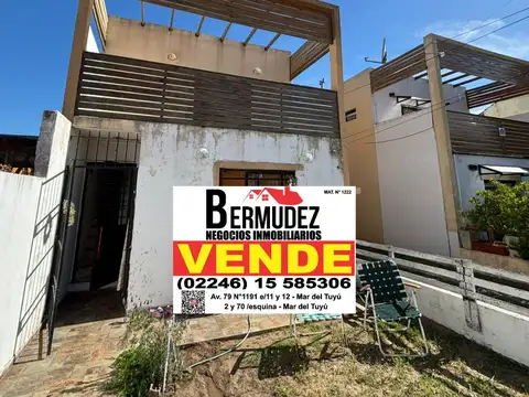 Venta Duplex 4 Amb Al Frente Calle 71 Entre 7 Y 8 Mar Del Tuyu