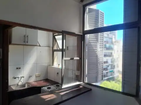 Departamento 2 ambientes con 1 baño