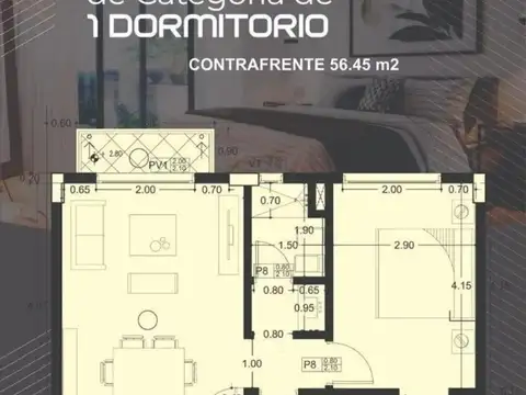 Departamento en Venta 35 años