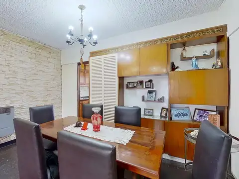 Departamento 4 ambientes con 2 baños