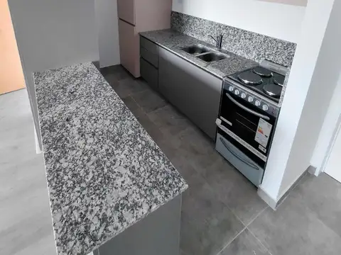 Departamento Monoambiente con 1 baño