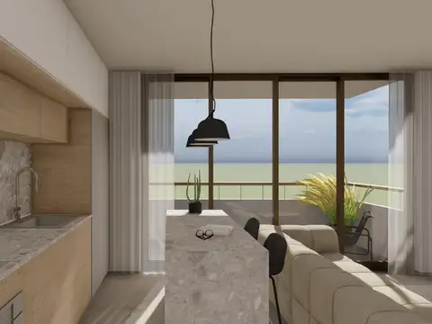 Departamento Monoambiente con 1 baño