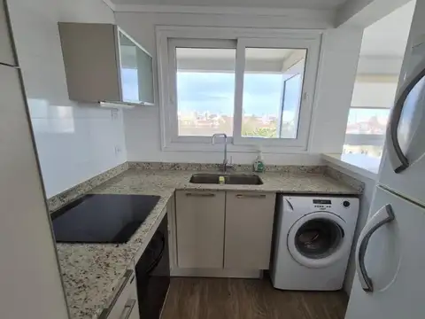 Departamento 2 ambientes con 2 baños