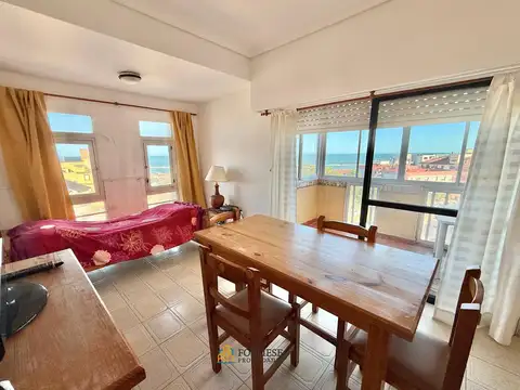 Departamento 2 ambientes con vista al mar en venta-Zona Sur