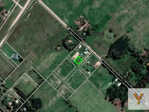 Terreno en Venta 46  mts Fondo