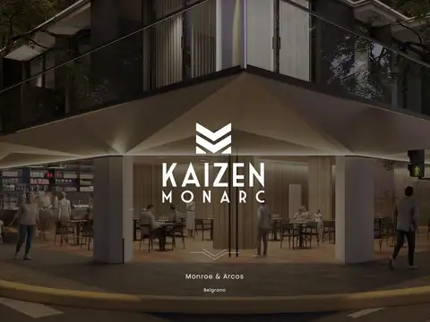 Venta Departamento 4 ambientes Belgrano con balcón Terraza  Kaizen Monarc
