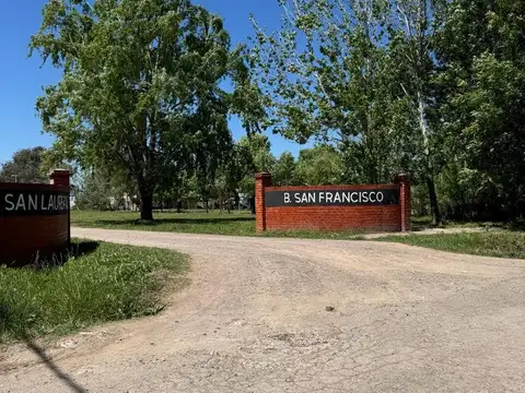 TERRENO EN VENTA BARRIO SEMICERRADO SAN FRANCISCO MAXIMO PAZ
