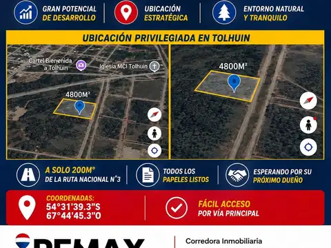 VENTA O PERMUTA, DE TERRENO DE 4800M²