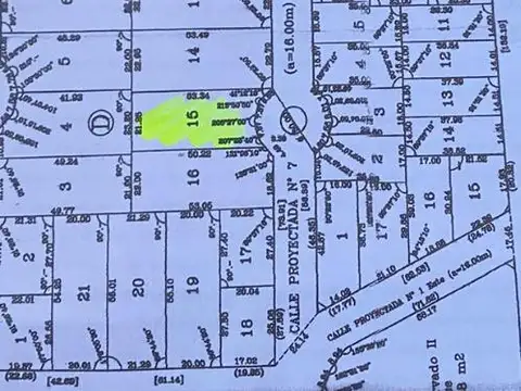 Terreno en venta en  Lulunta Mendoza