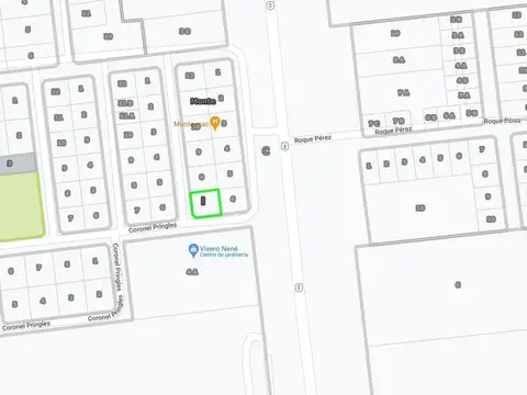 Terreno en Venta 27  mts Frente