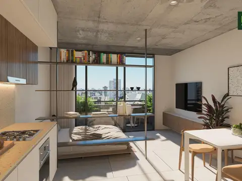 Departamento en Venta de 1 dormitorio
