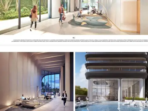 Departamento 4 ambientes con 3 baños