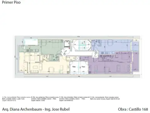 Departamento 2 ambientes con 1 baño