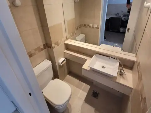 Departamento 2 ambientes con 1 baño