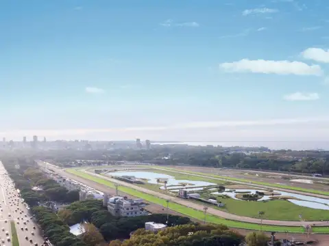 Departamento 3 ambientes con 2 baños