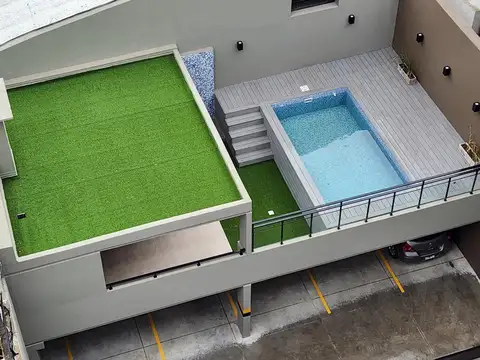 Alquiler Departamento Rosario 2 Dormitorios 2 Baños Centro Piscina Solarium Parrillero Quincho