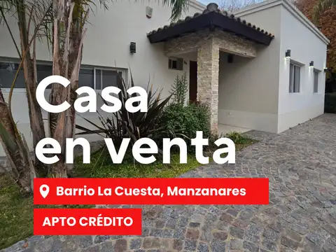 Casa en venta en Manzanares, Pilar - Apto crédito