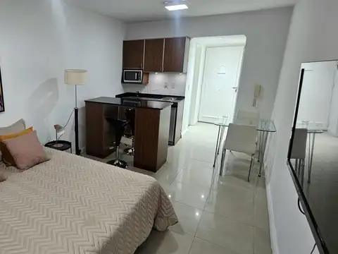 Monoambiente en alquiler temporal en Recoleta con lavarropa
