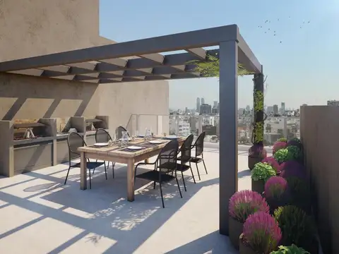 Departamento 2 ambientes con 1 baño