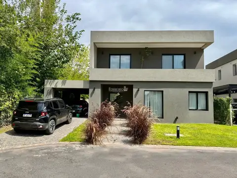 VENTA DE CASA 5 AMB EN BARRIO CERRADO EN BELLA VISTA